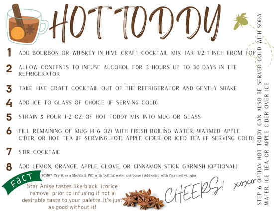 Get Cozy with Hive Craft's Hot Toddy: Your Warm Winter Companion