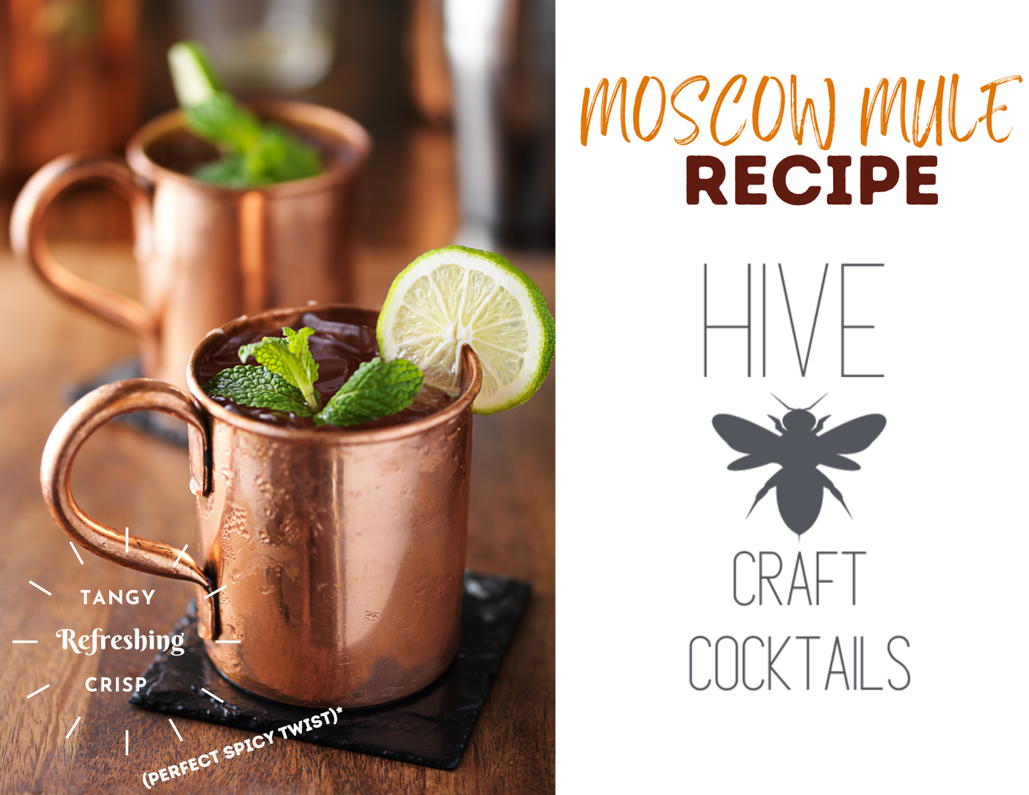 Hive Craft Cocktails: Moscow Mule Cocktail Base